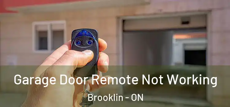  Garage Door Remote Not Working Brooklin - ON