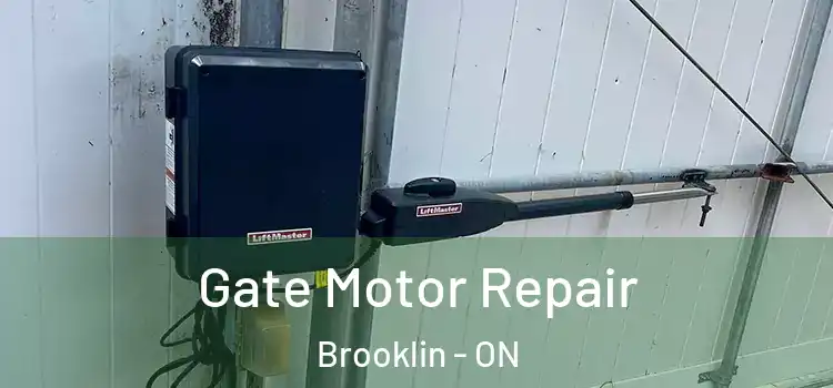 Gate Motor Repair Brooklin - ON